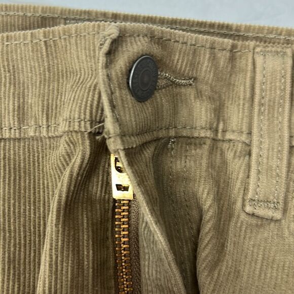 Levi's® 502™ Corduroy Brown Taper All Seasons Tech Stretch Jeans NWOT size 34/32 - Picture 2 of 9